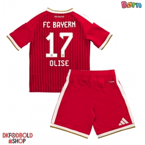 Bayern Munich Michael Olise #17 Hjemmebanesæt Børn 2026-27 Kort ærmer (+ korte bukser)